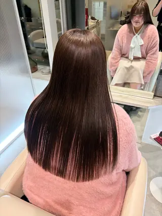 ロング カラー 菅原 佑月のヘアスタイル