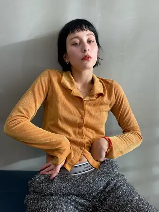 ショート カラー ショート/ボブ/ 心斎橋/宮脇美奈のヘアスタイル