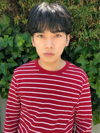 ショート メンズ🍃ナチュラル 韓国風ヘアRENのヘアスタイル