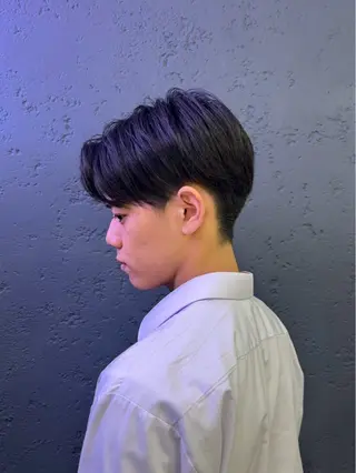 メンズ 🍑メンズカット 透明感カラーもえ🍑のヘアスタイル