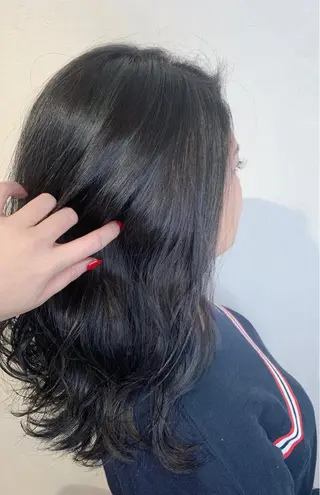 セミロング カラー _WHITE 天神店 YUMEKA🐻のヘアスタイル