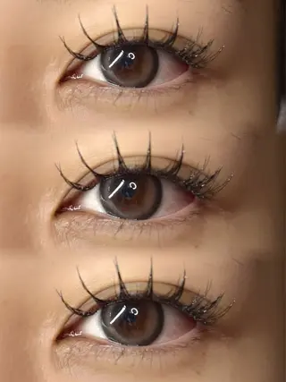 マツエク・マツパ 🩰yuri🩰 似合わせ/束感のマツエク・マツパデザイン