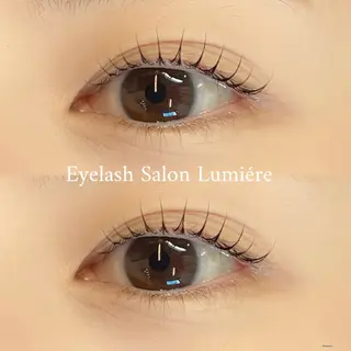 マツエク・マツパ Lumiére 鈴木咲良のマツエク・マツパデザイン