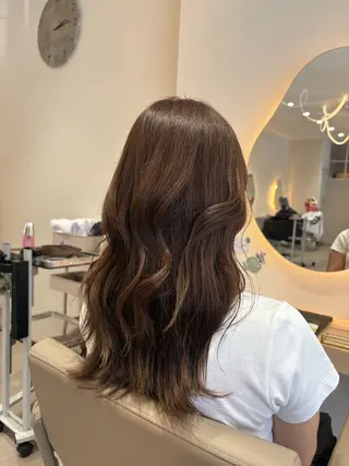 ロング カラー レイヤー/透明感/髪 質改善/メンズ/佐藤のヘアスタイル