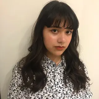 ロング パーマ めざわ ゆうきのヘアスタイル