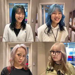 セミロング dogstar小林諒 レイヤー/パーマのヘアスタイル