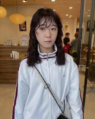 セミロング パーマ パーマ指名No1 /namiのヘアスタイル