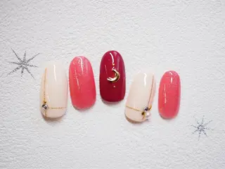 ネイル トップネイリスト Ribbon立川店のネイルデザイン