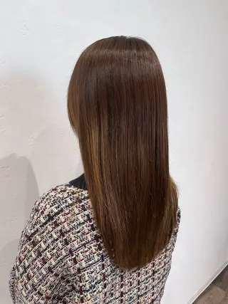 ロング 北島 遥香🫧インナ ー /ベージュカラーのヘアスタイル