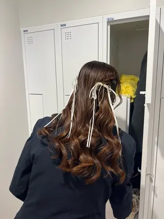 ロング ヘアアレンジ SALOWIN川崎WEST店所属・🌷川崎/ボブ/ アレンジ/コトネ🌷のヘアスタイル