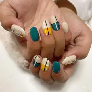 ネイル The Best Beauty受付担当のヘアスタイル