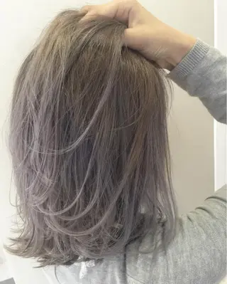 ミディアム カラー LAS 代表 ナガカワ コウヘイのヘアスタイル