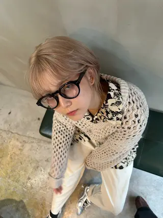 ショート カラー ショート/ボブ/ 心斎橋/宮脇美奈のヘアスタイル