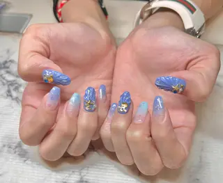 ネイル いちじゅう あおいのネイルデザイン