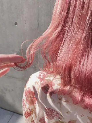 セミロング ヘアアレンジ 🩶【推しハイトーン 】yuzu🩶のヘアスタイル