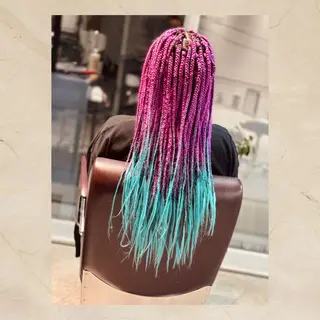 メンズ キッズ BRAIDS💎愛子 大人ハイライト💎のヘアスタイル