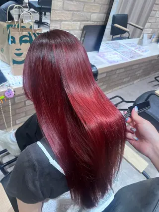 ロング カラー 🩶レイナ🩶 color/nailのヘアスタイル