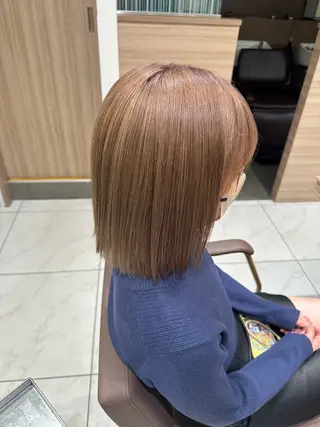 ミディアム カラー ‪❥ブリーチ💗 MIKUのヘアスタイル