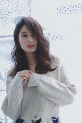 ミディアム Fill @のヘアスタイル