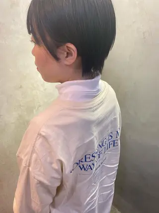 ショート カラー ヘアアレンジ stylist/蛯谷 珠里のヘアスタイル