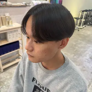 メンズ フェザーパーマ🌙 毛流れ yuzukiのヘアスタイル