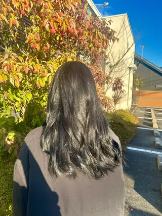 ロング カラー 畠中 望来のヘアスタイル