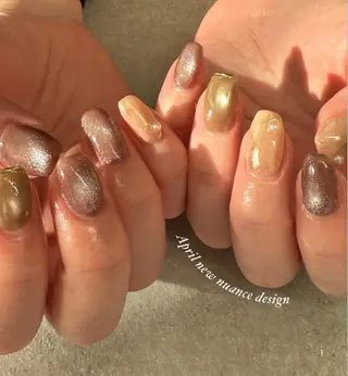 ネイル pétit所属・pétit hiyoriのネイルデザイン