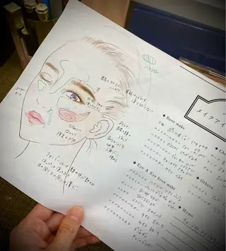 iLuce所属・hair make もりした　ゆうのヘアスタイル