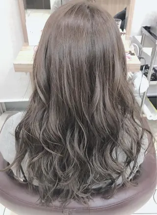 ロング カラー 産休中です。 🌹sayu🌹のヘアスタイル