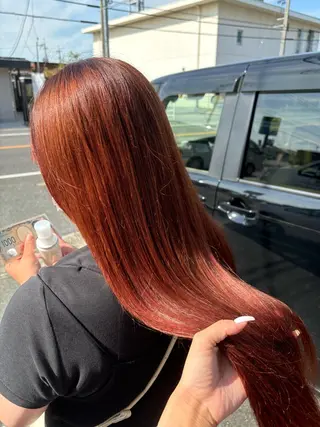 ロング カラー SALOWIN 岡山店所属・SALOWIN / manaka 🪽のヘアスタイル