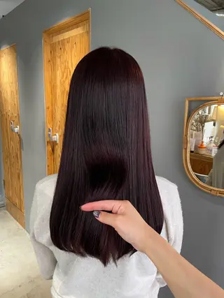 セミロング カラー noa ☪︎のヘアスタイル