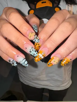 ネイル AOI✩⡱ y2kネイルのネイルデザイン