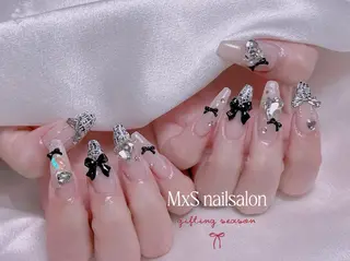 ネイル MxS Nail(長さだし/フィルイン/マグネット/韓国ネイル/ワンホンネイル/ワンカラー)所属・MxS リィリィのネイルデザイン