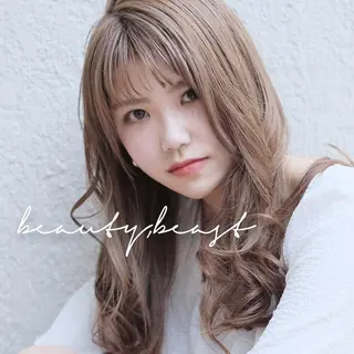セミロング beauty :beast 高須店のヘアスタイル