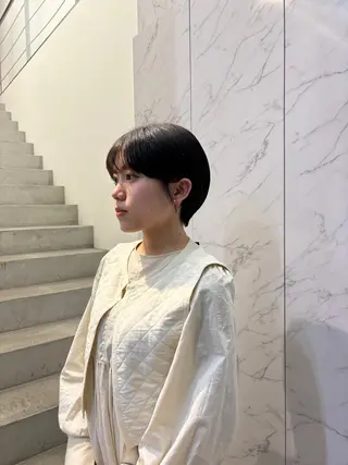 ショート miu /透明感カラーのヘアスタイル