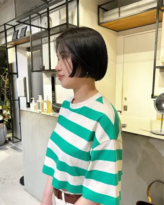 ショート 津葉井 麗奈のヘアスタイル