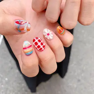 ネイル mana ☾のネイルデザイン