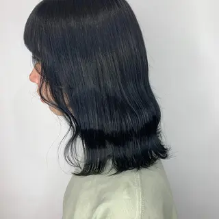 ミディアム カラー HARUKA韓国ヘア /Luana梅田のヘアスタイル