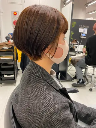 ショート ショート、ボブ専門 オサナイのヘアスタイル