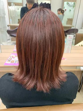 ミディアム 韓国ヘア/レイヤー 🇰🇷/艶髪/長橋のヘアスタイル