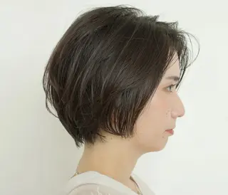 ショート AIRFLOW WITH THE GARDEN所属・横野 朱音のヘアスタイル
