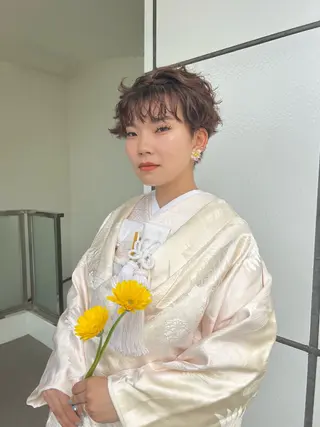 ショート yu koのヘアスタイル