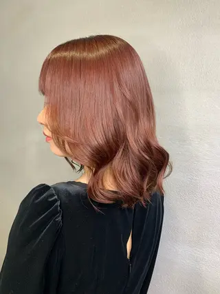 ミディアム カラー edge.下北沢 相場堅弥のヘアスタイル