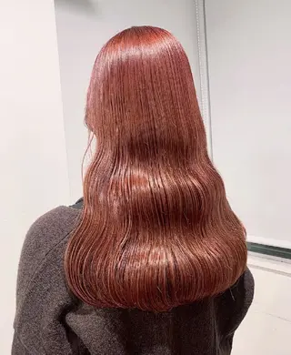 ロング ヘアアレンジ カラー 🪞【公式】表参道 🪞knot🪞のヘアスタイル