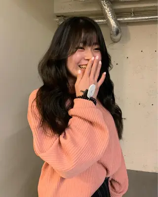 ロング カラー ハッシュカット/ MAYAのヘアスタイル