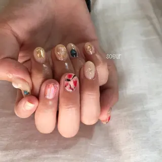 ネイル soeur_ 武蔵浦和のネイルデザイン