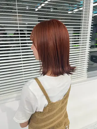 セミロング カラー ヘアアレンジ ブリーチボブNo.1 🥇/KOHEIのヘアスタイル