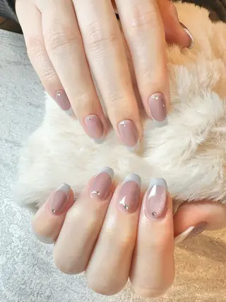 ネイル 痛ネイル🩶推し活 🤍店長sagawaのネイルデザイン