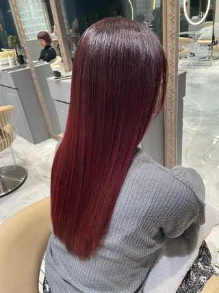 ロング カラー Lond jeloud （ロンドジュルード）所属・にちか/暖色カラー /透明感カラーのヘアスタイル