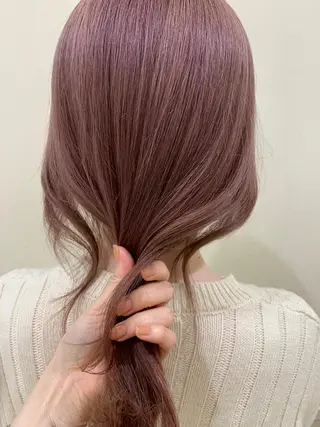 ミディアム カラー ぱつっとボブ/ 小野あかねのその他イメージ